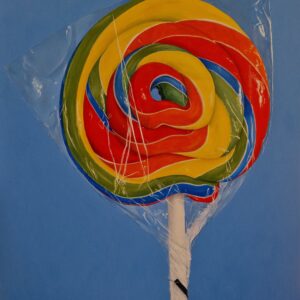 Lollipop Oil Painting